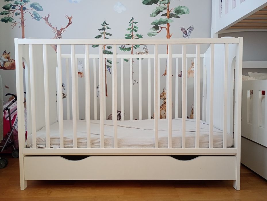 Łóżeczko niemowlęce 120x60