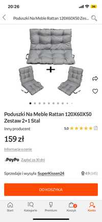 Poduszki na krzesła ogrodowe