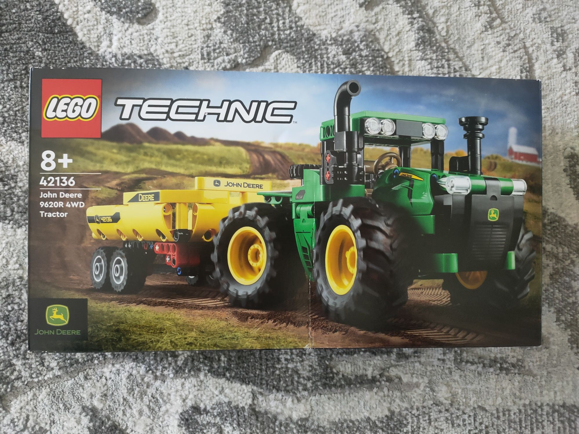 Klocki LEGO Technic Traktor John Deere 9620R 4WD (42136) - NOWE