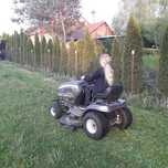Kosiarka traktorek Mtd  24hp kawasaki hydro pług do śniegu