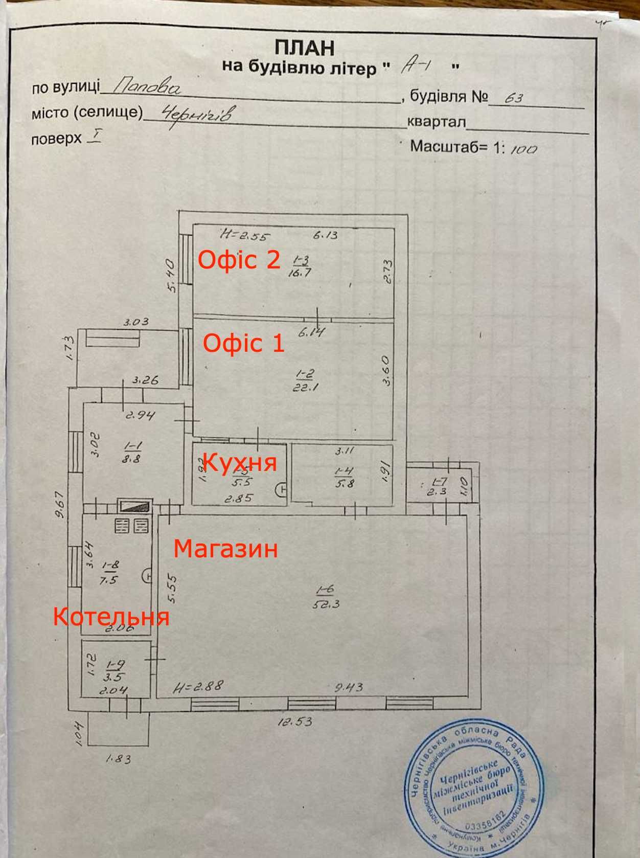 Продаж нерухомості - Офіс, Магазин, Склад, Гараж, Земельна ділянка