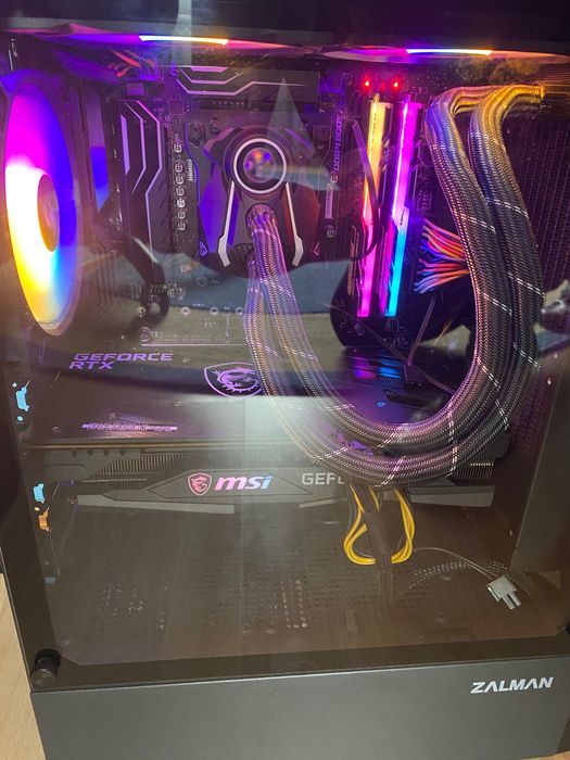 Ігровий пк RTX 3060 12gb, Ryzen 7 5700x3d, MSI X 470 Pro, G-Skill 4х8