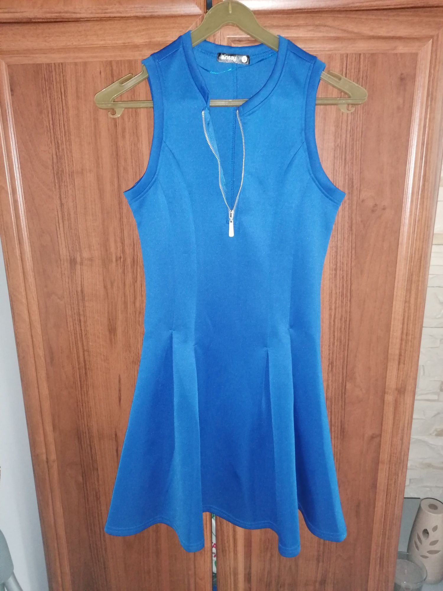 Niebieska Sukienka sinsay
