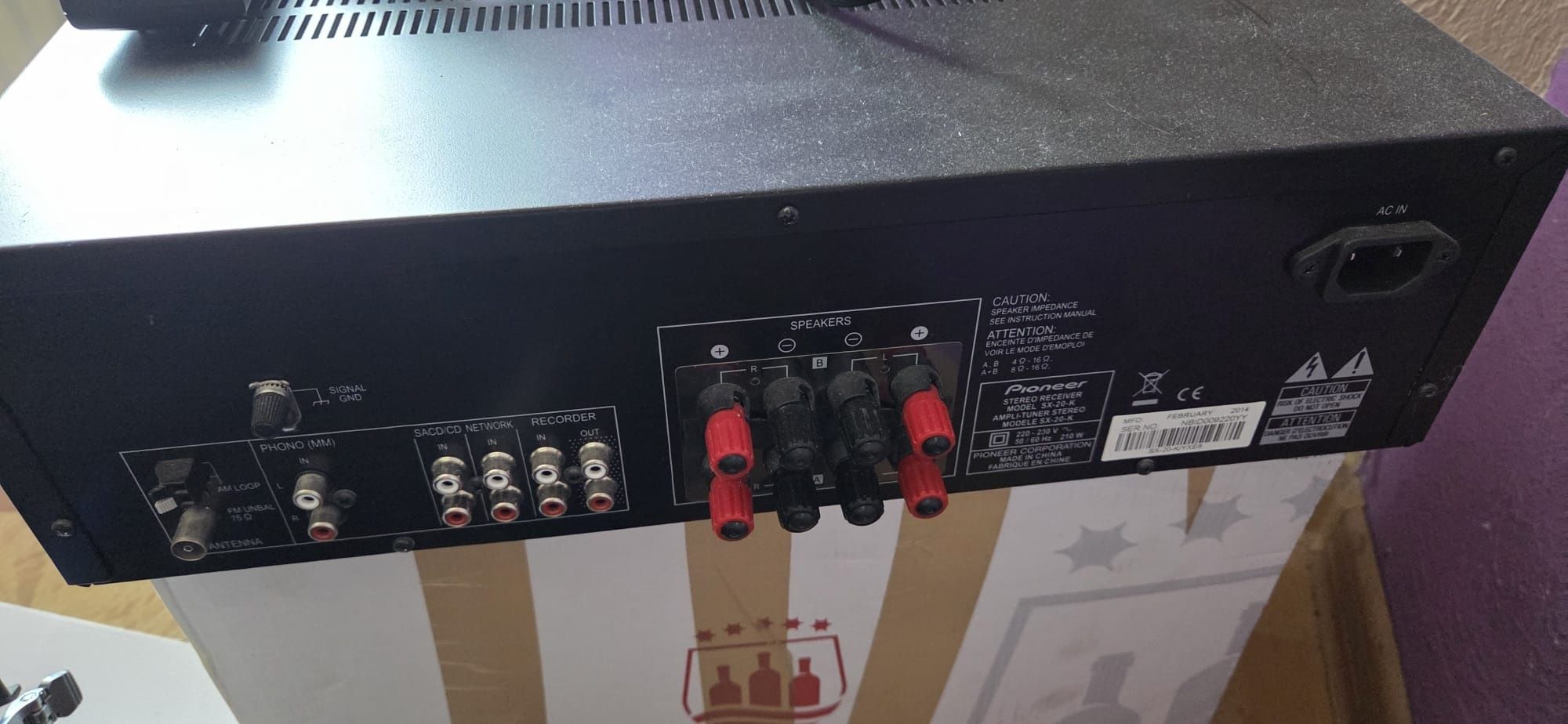 Pioneer sx20 amplituner