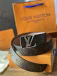 Pasek LV Louis Vuitton monogram unisex skora