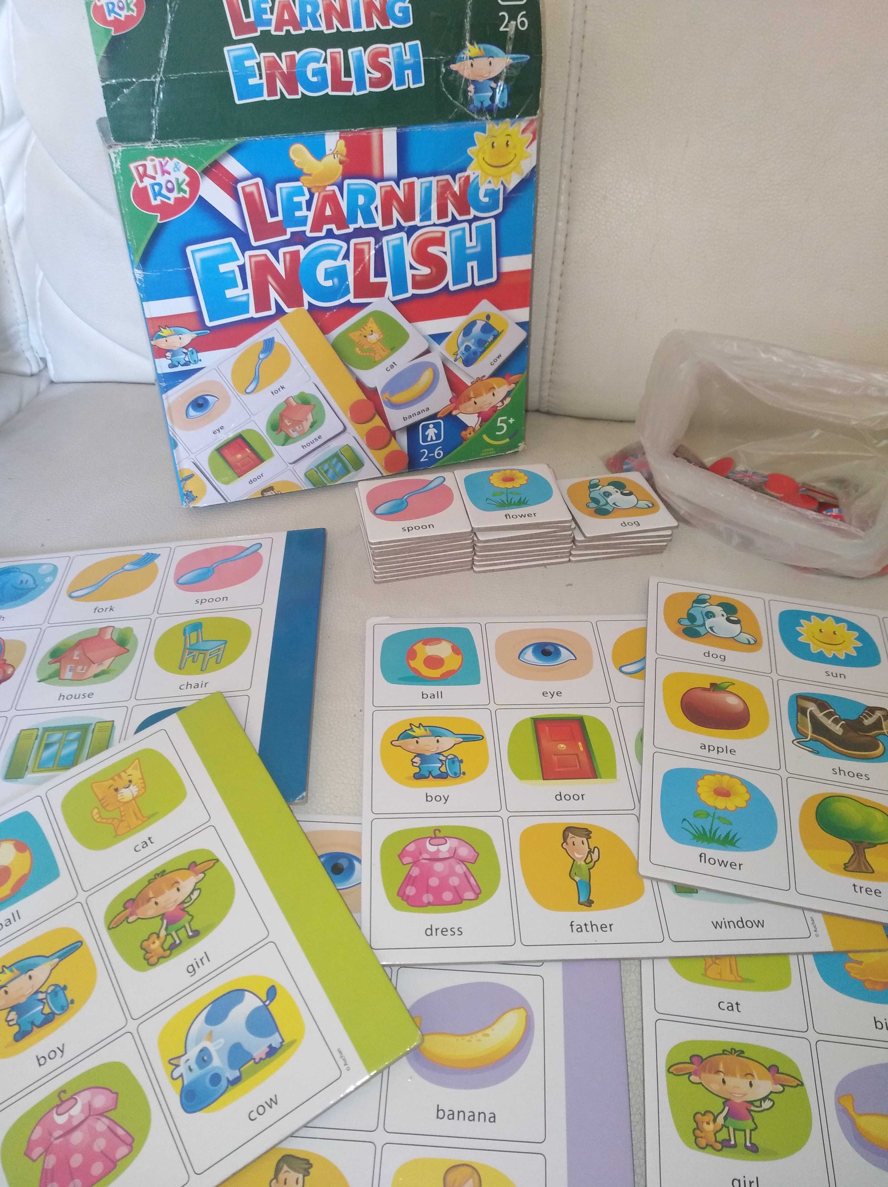 Jogo Learning English Aprender Inglês (+ 5 anos)