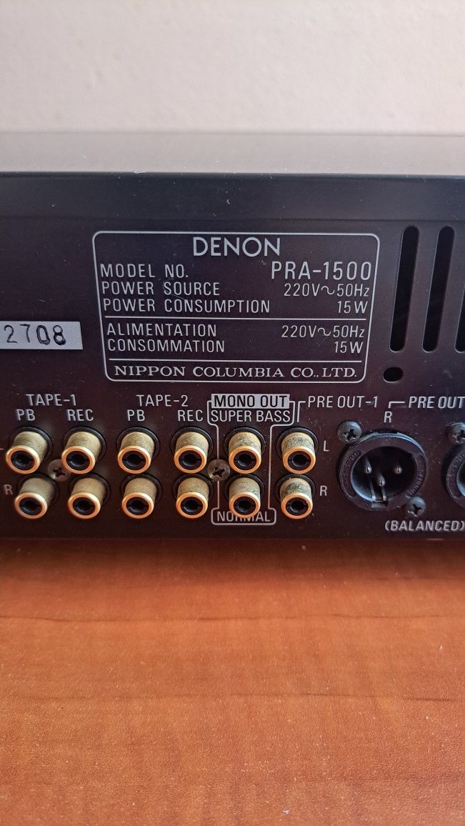 Denon PRA 1500 przedwzmacniacz