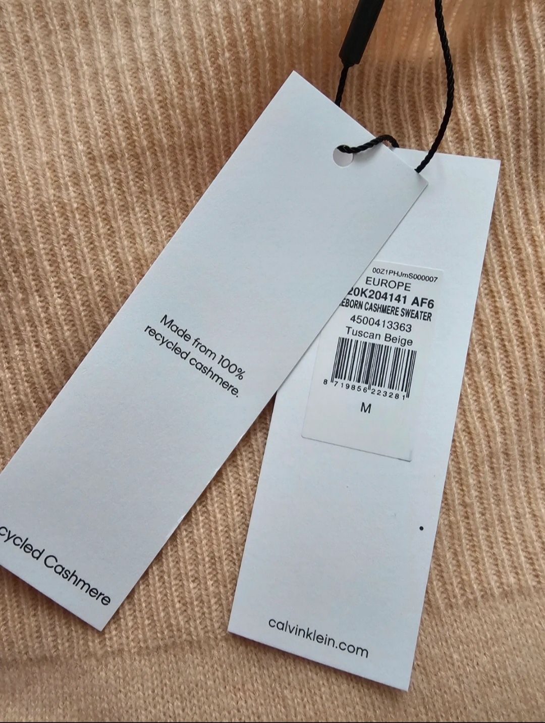 Calvin Klein kaszmir 100 % nowy z metką