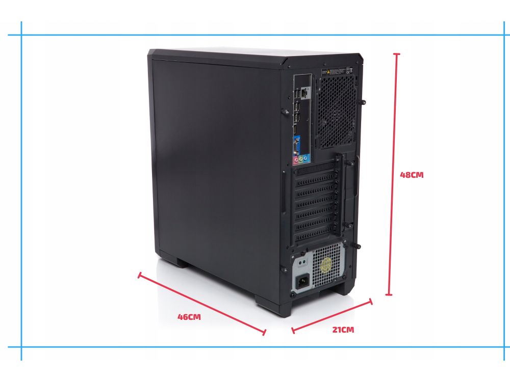 komputer stacjonarny baseoffice v3 i5 16gb ddr3 512ssd win10 pro