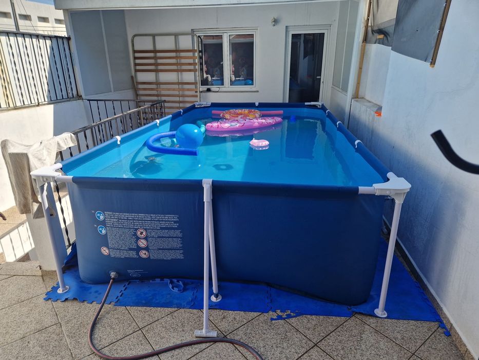 Piscina 400x211x81 5700 litros