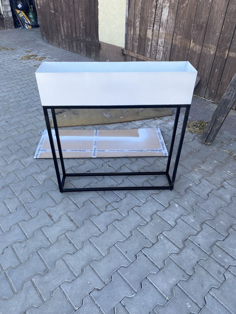 Kwietnik stalowy / metalowy typu loft