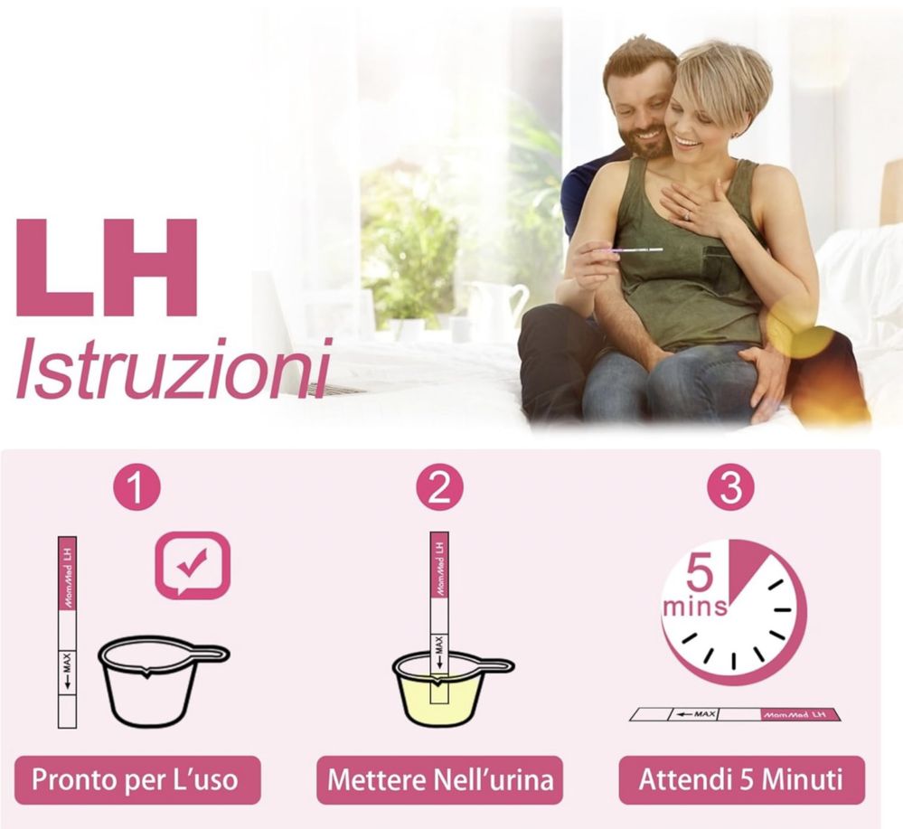 Teste Gravidez/Ovulação + copo COM APP! | MomMed