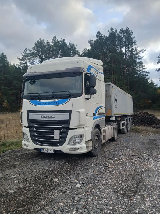 DAF  Sprzedam Daf z naczepą wywrotką WIELTON 33m3