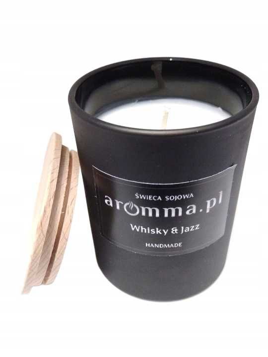 Świeca sojowa Whisky & Jazz 300 ml Aromma
