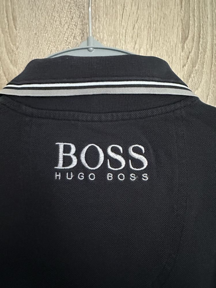 Granatowe meskie polo Hugo Boss rozm.L