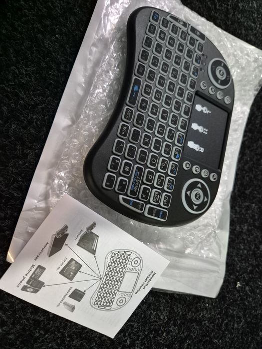 Teclado Wireless com Touchpad