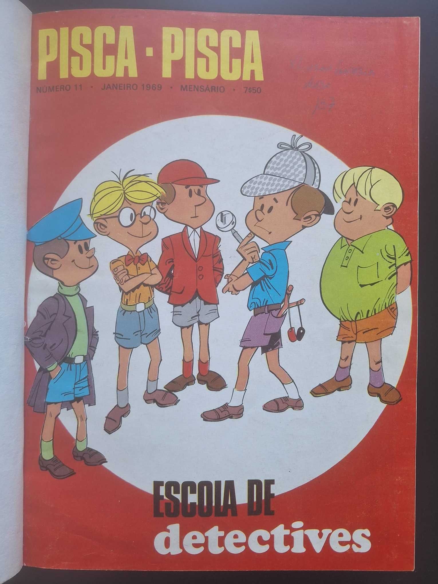 Revista Pisca-Pisca (30 fascículos: 1968-70)