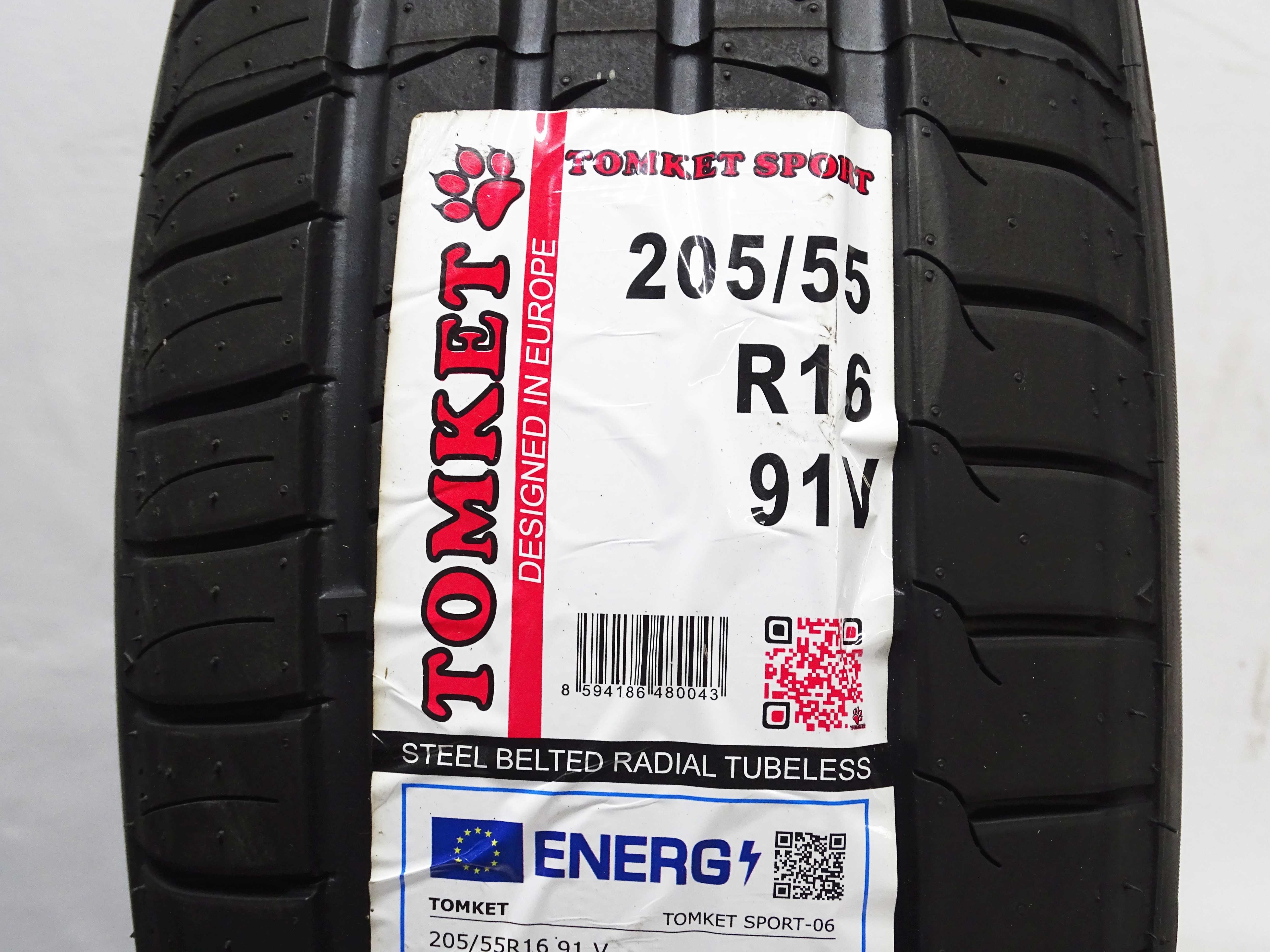 4x TOMKET 205/55R16 91V Sport