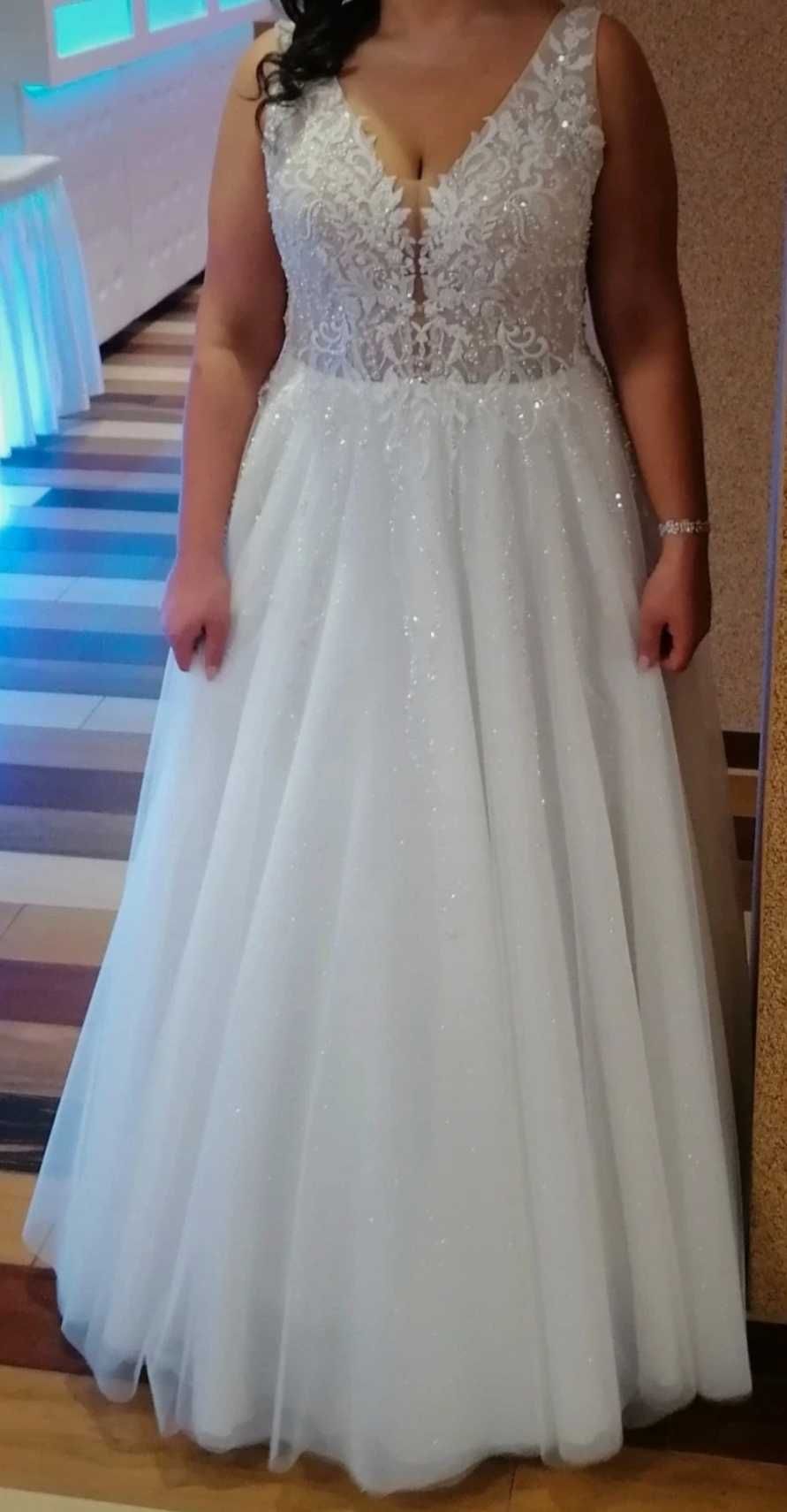 Okazja!!! Piękna suknia ślubna