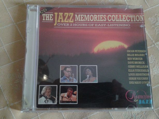 CD duplo c/músicas clássicas “THE JAZZ  MEMORIES COLLECTION”