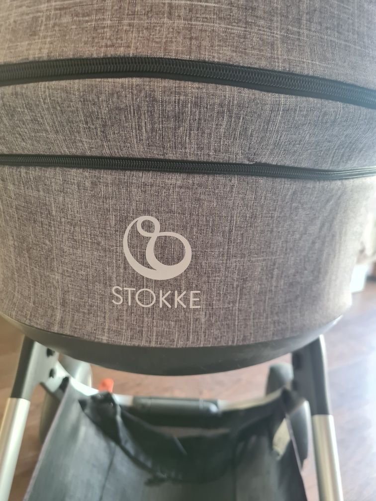 Wózek Stokke Crusi + fotelik Cybex z bazą isofix