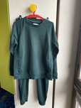 Komplet bluza dresowa plus spodnie ANSIN M/38 butelkowa zielen
