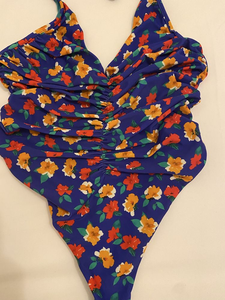 Fato de banho florido - Zara
