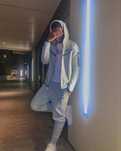 Dresn nike tech fleece rozmiar L kolor szary komplet bluza i spodnie