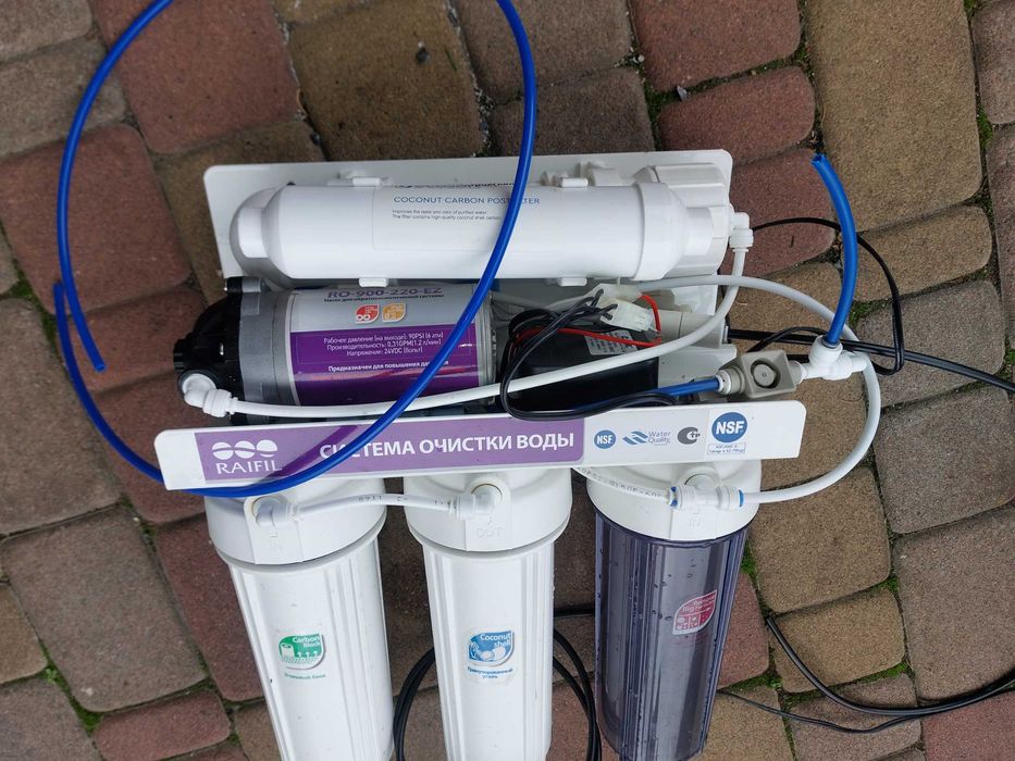 Фильтр обратного осмоса с насосом Raifil GRANDO  б/у