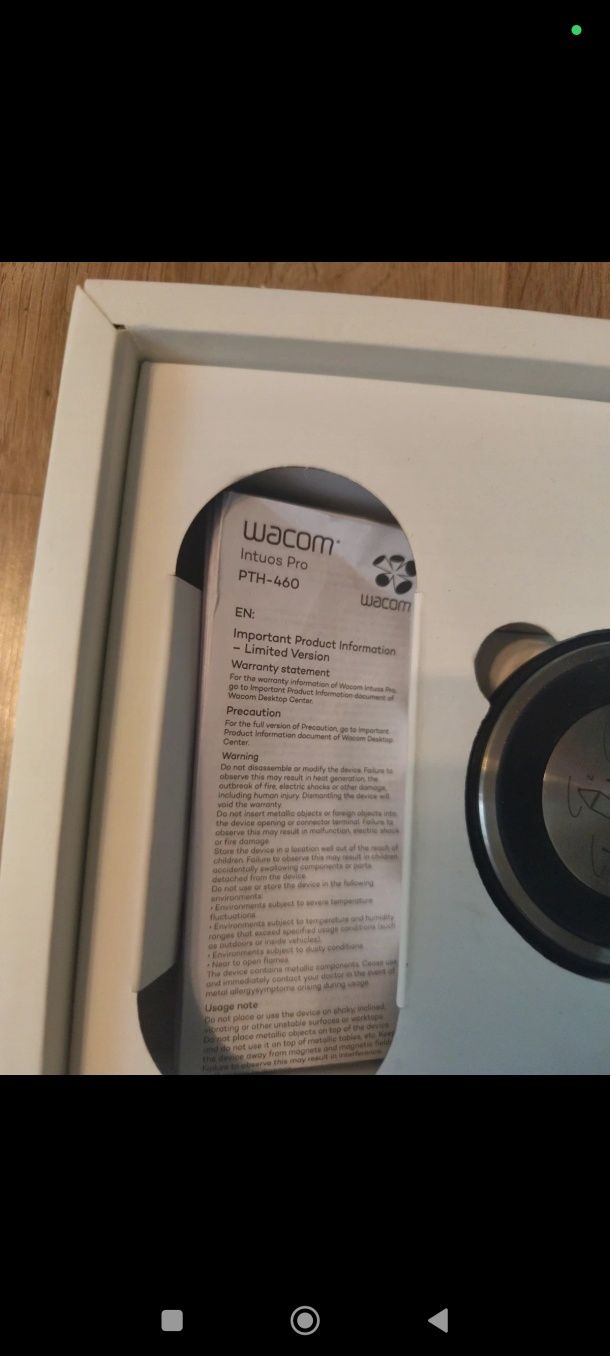 Wacom Intuos Pro pth-460