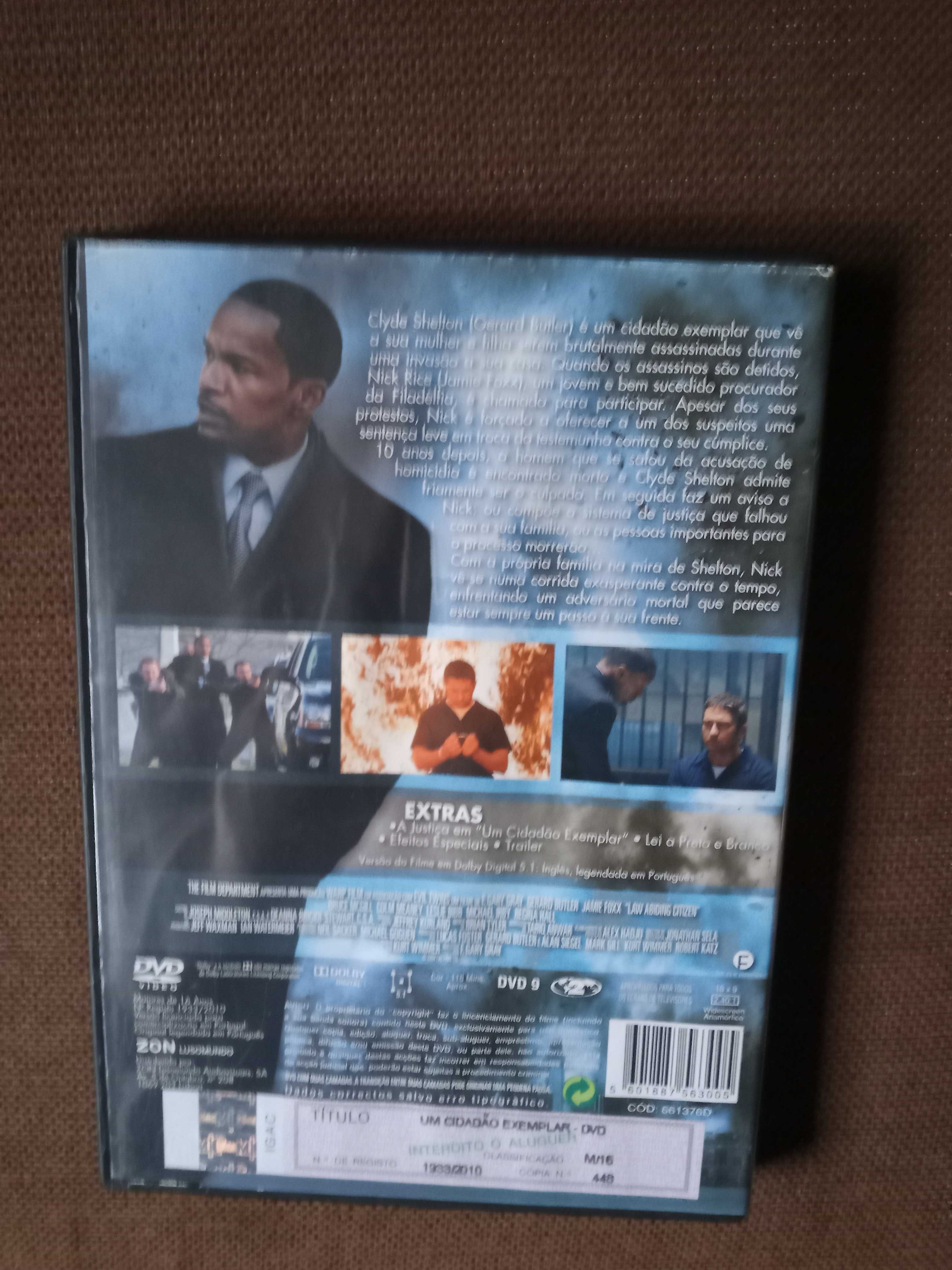 filme dvd original - um cidadão exemplar