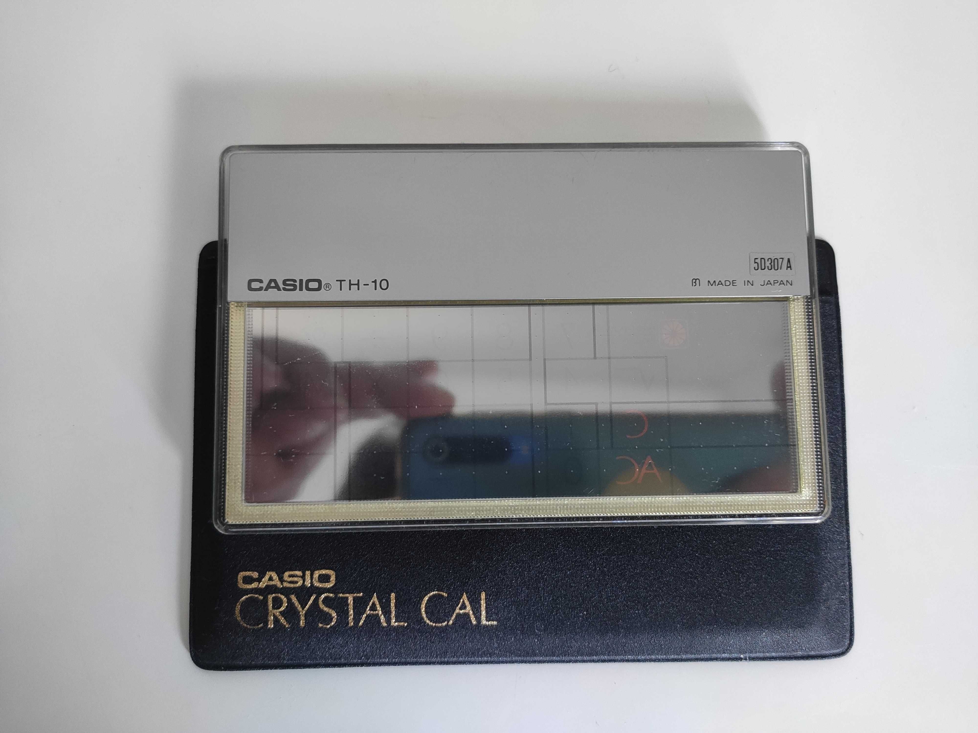 Calculadora Casio TH-10 "Crystal Cal" Calculator | RetroTech |Clássico