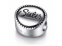 Srebrny Koralik Charms Beads Siostra Sister Gift Sy037Rh