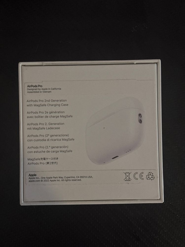 Oryginalna sluchawka AIRPODS PRO 2 GEN. z etui Lightning z Mag safe