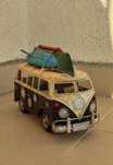 Blaszany model VW T1 Volkswagen Bulik zabawka vintage T2 T3