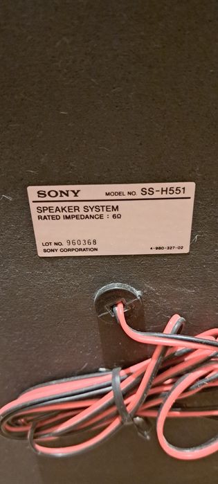 Kolumny Sony 2 x 60 W