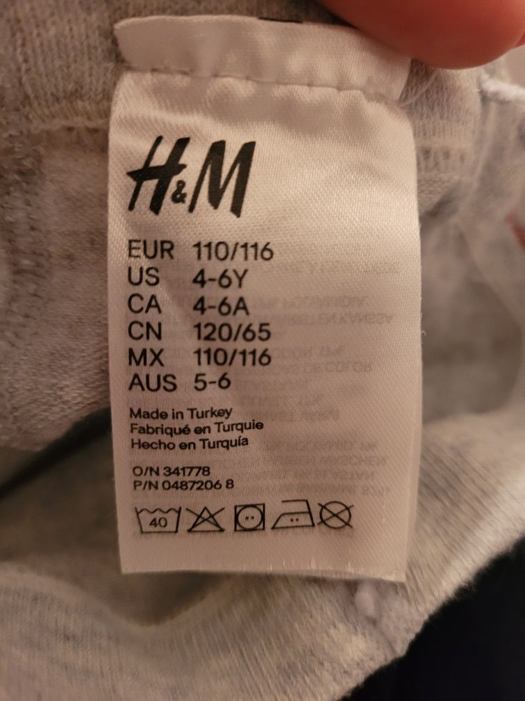 Rajstopy H&M rozmiar 110-116