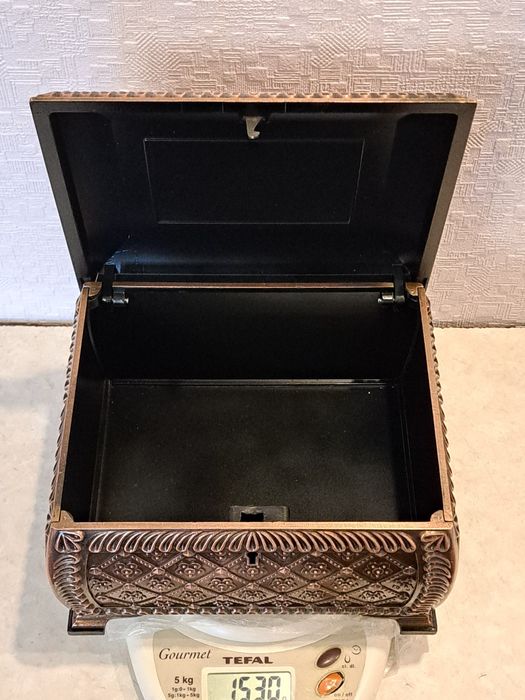 На подарок - Бронзовая шкатулка, ларец СССР  - медь, сплав.