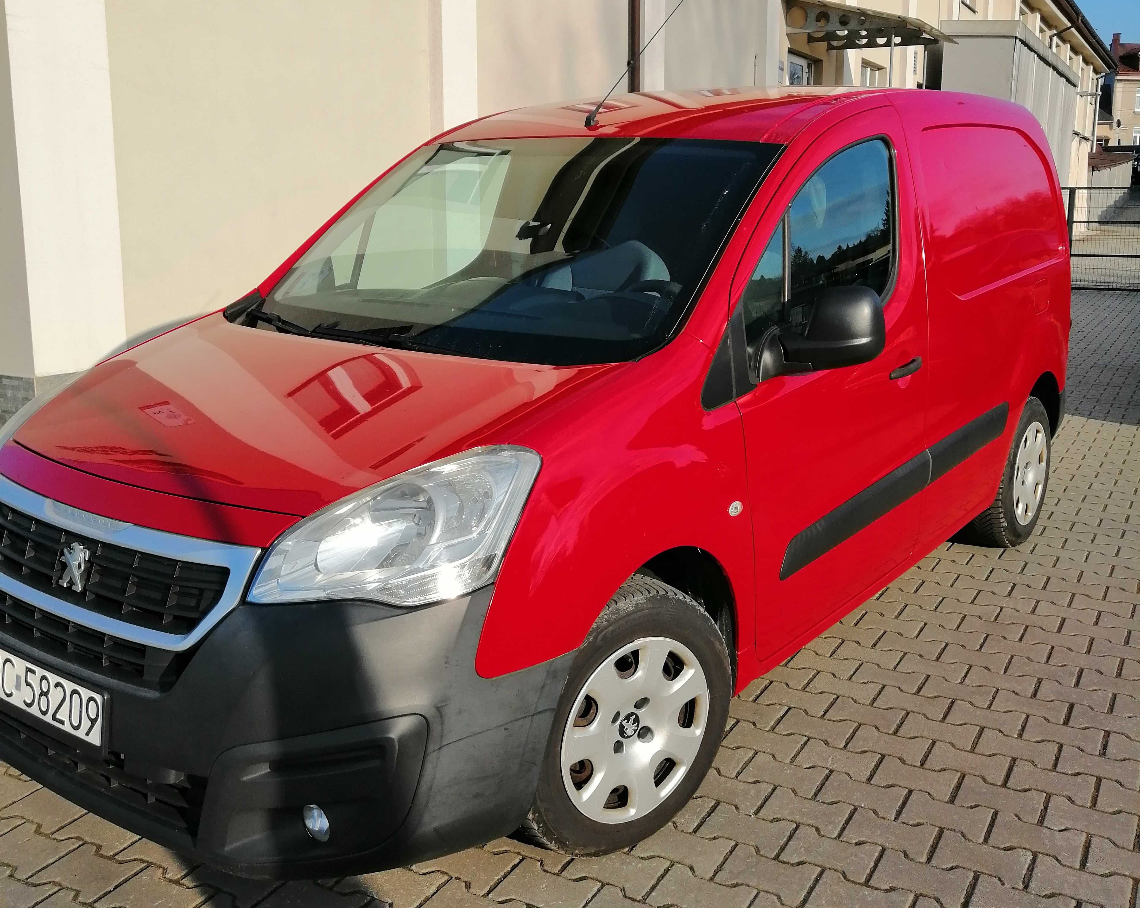Peugeot Partner 1,6 HDI 90KM 2015r pierwszy właściciel