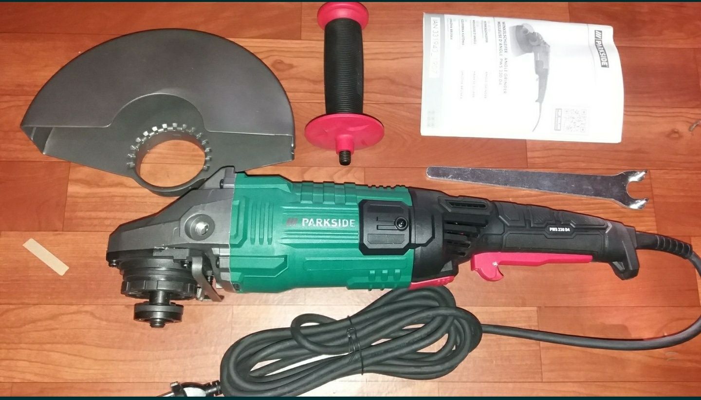 НОВА оригінал болгарка GERMANY Parkside PWS 230 2000/углова шлифмашина