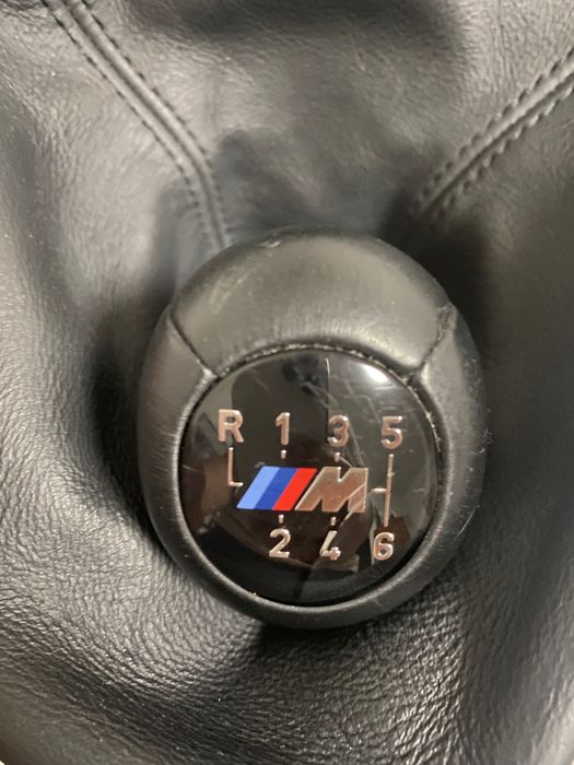 Manete de velocidade bmw M original com fole 6 velocidades