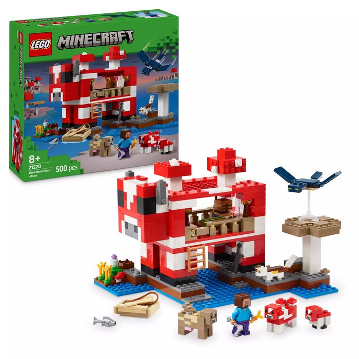 LEGO Minecraft™ Dom grzybowej krowy 21270. LEGO
