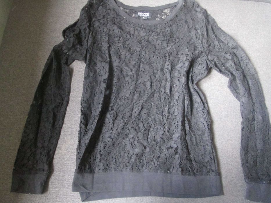 bluzka 42/XL, koronkowa, Cropp, stan -b.dobry