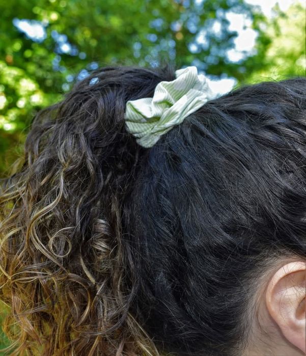 Scrunchies (elásticos cabelo) personalizáveis
