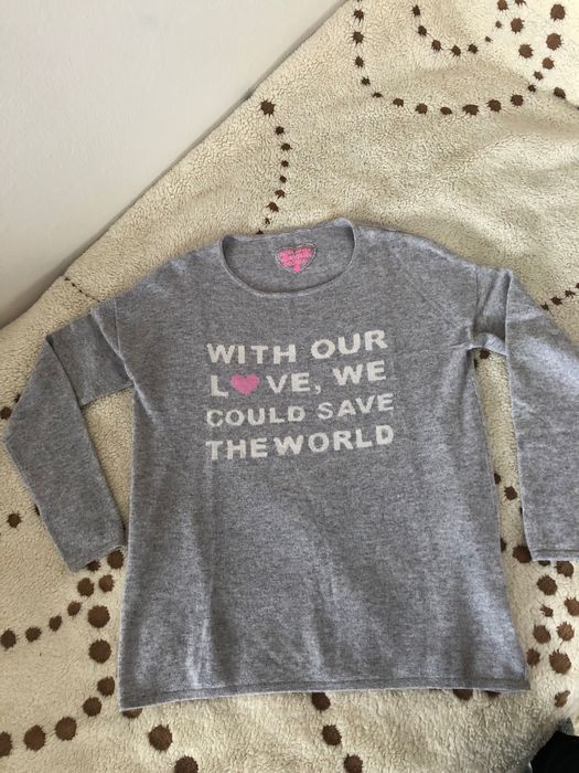 Niespotykany sweter ROSA 100% kaszmir edycja na cześć Jane Goodall