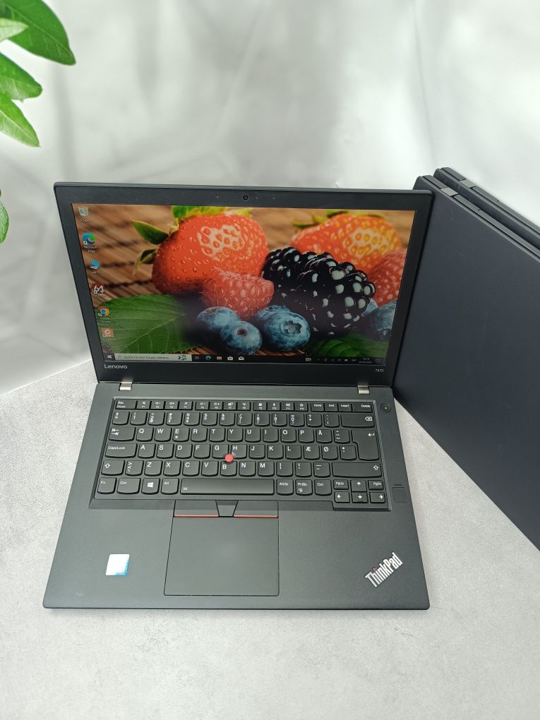 Сенсорний ноутбук Lenovo ThinkPad T470/i5-7300U/8/256/14" Full HD