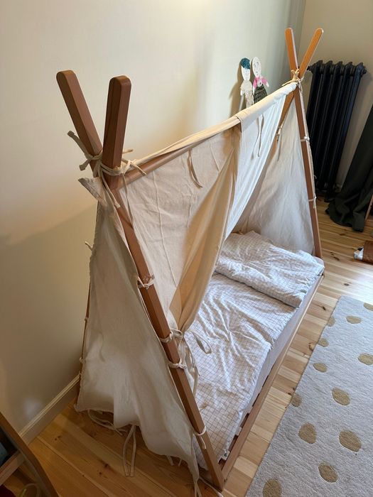 Łóżko dziecięce Tipi Kave Home Maralis