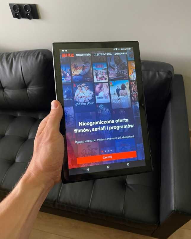 TABLET 10,1" *NOWY* etui myszka rysik ładowarka 4g sim lte 12/512gb