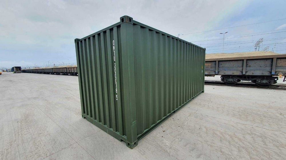 kontener morski 6m 20dv nowy -plac z kontenerami STRZELIN