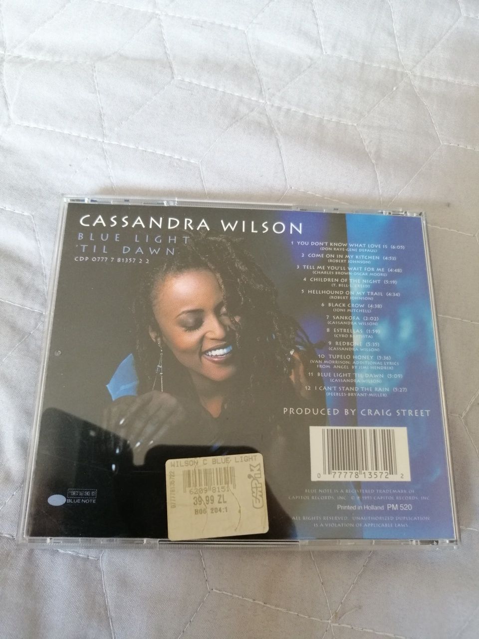 Płyta Cassandra Wilson Blue Light Til Dawn